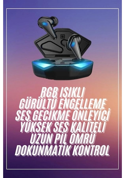 Mey İthalat Kulaklığı Mikrofonlu Kablosuz Kulaklık Powerbank Yüksek Ses Kaliteli Diğer