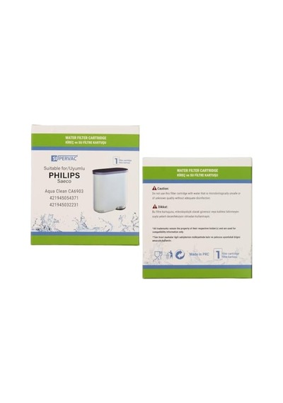 Philips Uyumlu Espresso Makinesi Ep3246 Ep3343 Ep3347 Aqua Clean İle  Filtre, Aquaclean Ca6903/00 Enerji Sınıfı A
