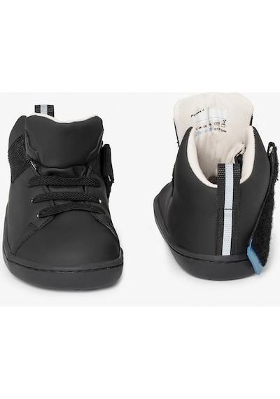 Smart Walker High Top Süper Mat Siyah Barefoot Çocuk Bot-süper Mat Siyah