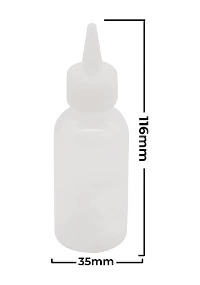 Microlux Fx-50 İğne Uclu Plastik Sıvı Şişesi 50ml