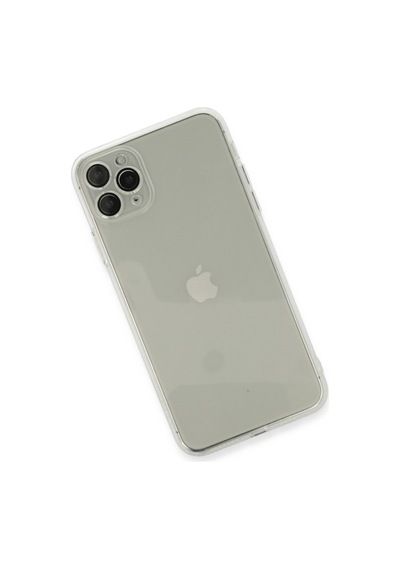 Apple Uyumlu  iPhone 11 Pro Max Kılıf Fly Lens Silikon Şeffaf