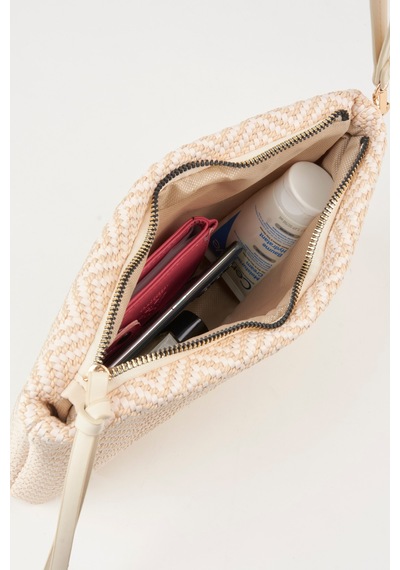 Vivaq Kadın Bellis Balık Sırtı Krem Astarlı Bilek Askılı Portföy El Ve Clutch Çanta