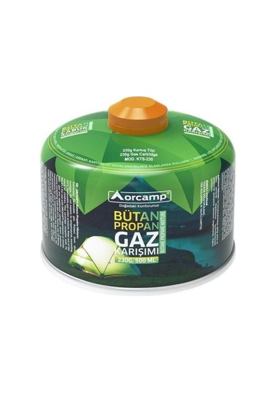 Orcamp Kts-230 Gaz Kartuşu 230g-1549 Siyah