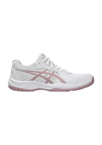 Asics Court Slide 4 Beyaz Pembe Kadın Tenis Ayakkabısı