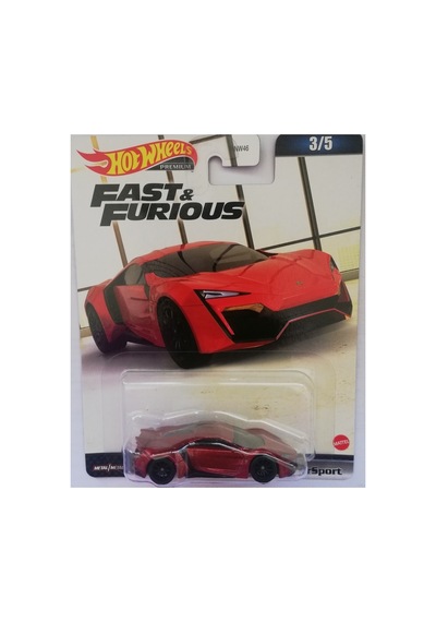 Fast Furious Özel Seri Premium Koleksiyon Araba W Motors Lykan Hypersport Diğer