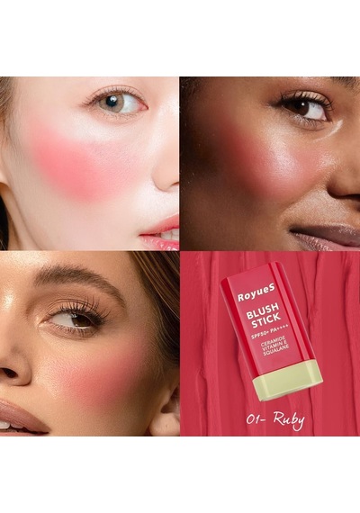 Lexroo Stick Krem Allık Yumuşak Ve Nemlendirici Formül Yüksek Pigmentasyon Spf 50+ Ruby 19gr