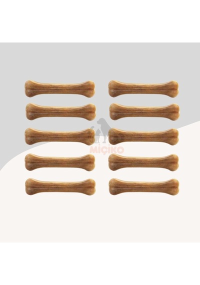 Köpekler İçin Naturel Press Çiğneme Kemiği 15cm 10lu Paket