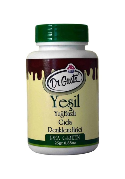 Dr. Gusto Decol Yağ Bazlı Gıda Boya Yeşil 25 G