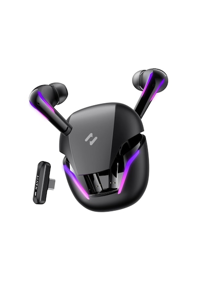 Tw970 Tws Rgb Gaming Bluetooth Kulaklık - 2.4ghz Ve Bluetooth Modu Siyah