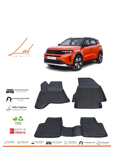 Opel Frontera Hybird 3d Havuzlu Paspas 2025 Ve Sonrası Uyumlu