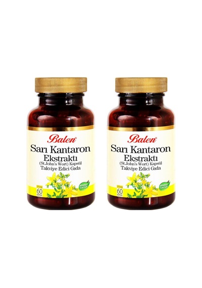 Balen Sarı Kantaron Ekstraktı (St. John's Wort) 375 MG 2x60 Kapsül