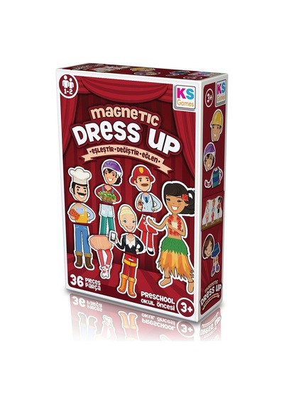 Md174 Ks Magnetic Dress Up - Eşleştir・değiştir・eğlen - 3 Yaş