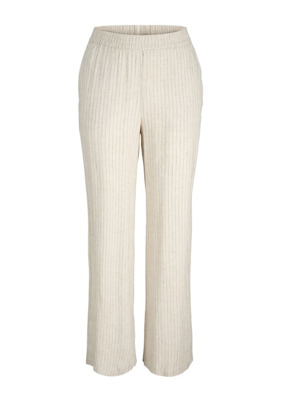 Jack & Jones Kadın Keten Pantolon - Poppy - 12253952 - 1 Feather Gray