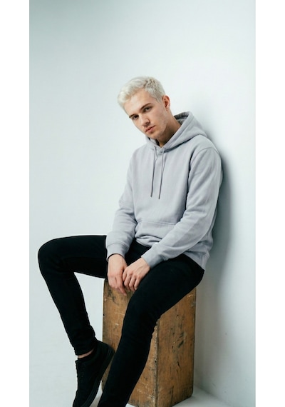 Hoxie Unisex Rahat Kesim Pamuklu Yumuşak Dokulu İçi Polarlı Basic Desenli Kapüşonlu Sweatshirt Açık Gri Hoxie Unisex Rahat Kesim Pamuklu Yumuşak Dokulu İçi Polarlı Basic Desenli Kapüşonlu Sweatshirt Açık Gri