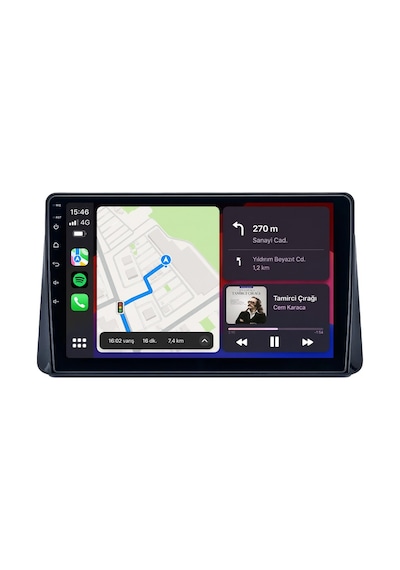 Ford Focus 2018-2022 Android Multimedya Carplay Android Auto Navigasyon Kameralı 8gb Ram 128gb 10"