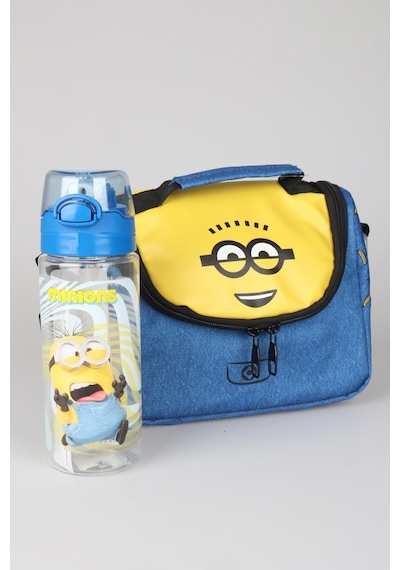 X Dekomus Lisanslı Minions Banana Mood Collection Termoslu Beslenme Çantası Ve 500 Ml Matara Seti Altın
