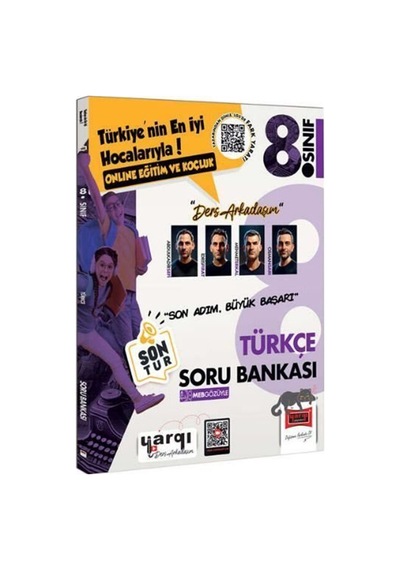 Yargı Ders Arkadaşım 8. Sınıf Lgs Türkçe Son Tur Soru Bankası ...
