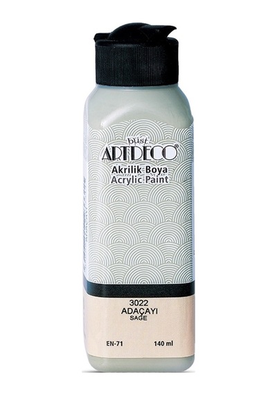 Artdeco Akrilik Boya 140 Ml Adaçayı 070r-3022 Çok Renkli