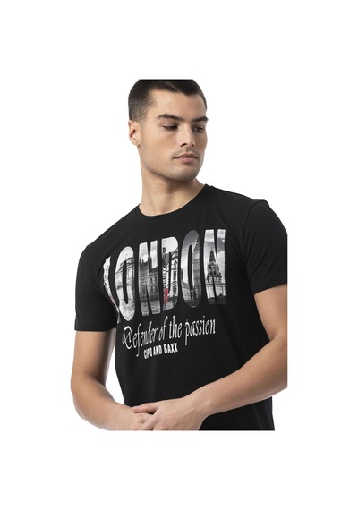 Ct826 London Vibe Street Men T-shirt L