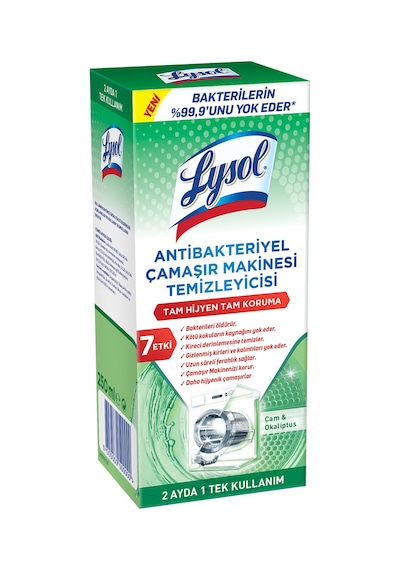 Lysol Çamaşır Makinesi Temizleyici Çam & Okaliptus Ferahlığı 250 ML