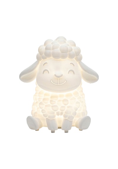 Fibrika Store Lumisheep Dekoratif Çocuk Odası Ve Bebek Gece Lambası Beyaz