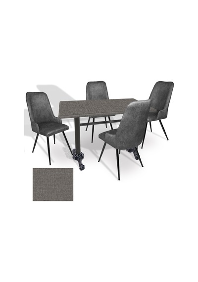 Çipa - Çırağan Mutfak Masa Takımı - 70x120 Werzalit, Wermodin Ve Allzalit Tabla - Twister - Füme Çok Renkli Çipa - Çırağan Mutfak Masa Takımı - 70x120 Werzalit, Wermodin Ve Allzalit Tabla - Twister - Füme Çok Renkli