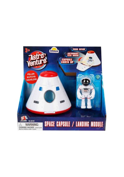 Sunman Astro Venture Sesli ve Işıklı Uzay Kapsülü İniş Modülü
