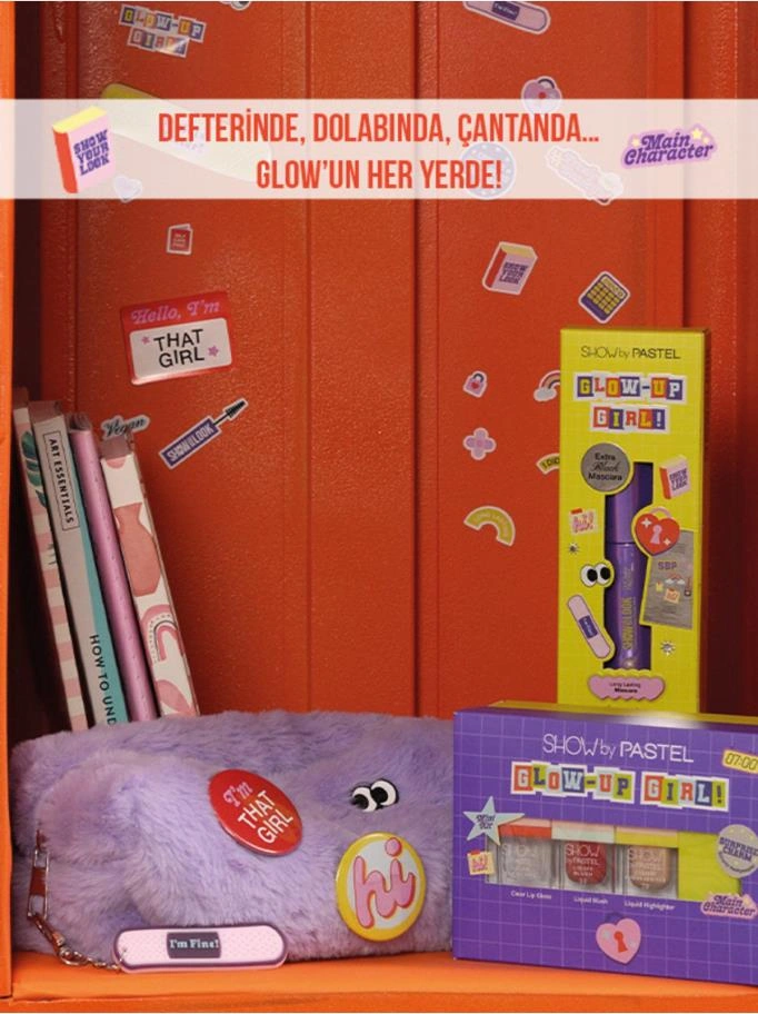 Show By Pastel Glow-up Girl Main Character Mini Kit 3 X 2.1 Ml