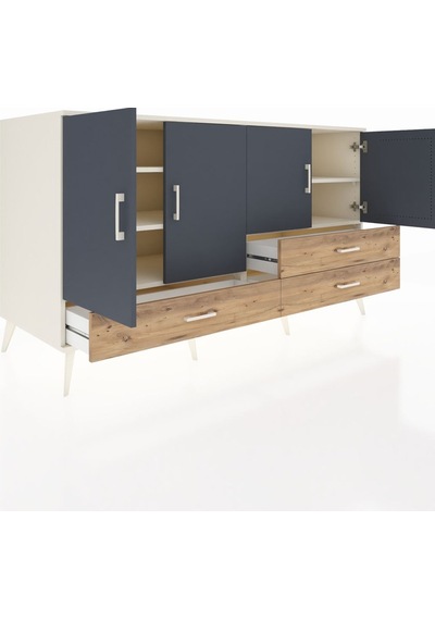 Kronos Konsol 5 Raflı 3 Çekmeceli 4 Kapaklı 176x59x99 Aytaşı-antr Aytaşı-antrasit/çam Kronos Konsol 5 Raflı 3 Çekmeceli 4 Kapaklı 176x59x99 Aytaşı-antr Aytaşı-antrasit/çam