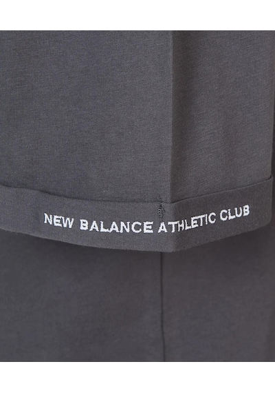 New Balance Lifestyle Unisex Gri Tişört Unt3417-gri Gri