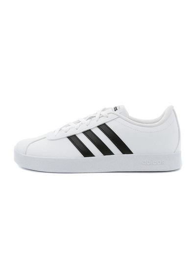 Adidas Vl Court 2.0 Beyaz Siyah Beyaz - Siyah