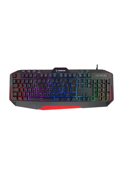 Rampage Kb-rx7 Alpor Pro Siyah Usb Rgb Aydınlatmalı Q Gaming Oyuncu Klavyesi