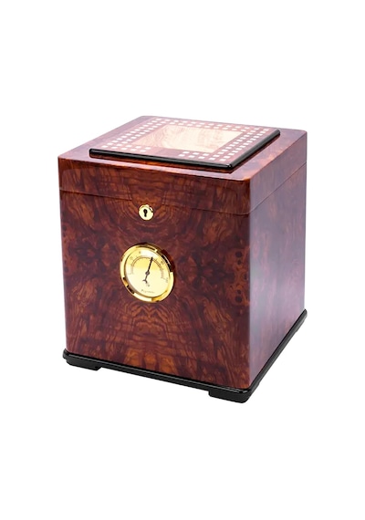 Cohiba İspanyol Sedir Humidor Puro Kutusu Ceviz 60s