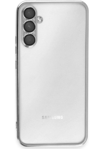 Samsung Galaxy Uyumlu, A54 5g Kılıf Razer Lensli Silikon - Gümüş