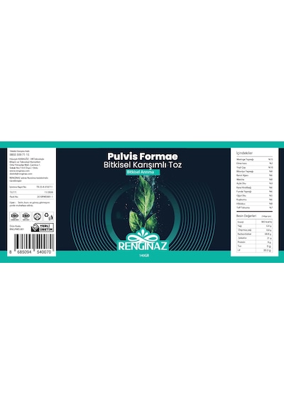 Pulvis Formae Bitkisel Karışımlı Toz 140 Gr