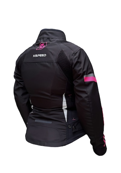 Xspeed Hera 4 Mevsimlik Korumalı Kadın Motosiklet Montu Pembe Xspeed Hera 4 Mevsimlik Korumalı Kadın Motosiklet Montu Pembe