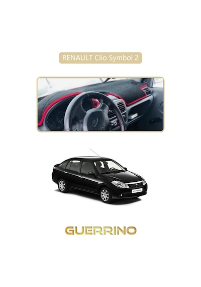 Renault Clio Symbol 2torpido Koruma Halısı Bej Kenar