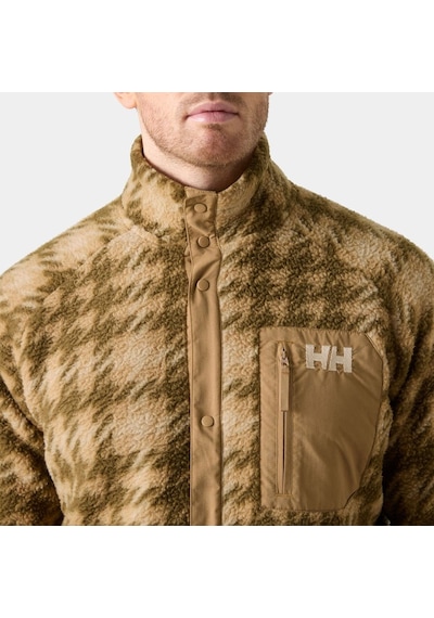 Helly Hansen Panorama Printed Pile Snap Mont Erkek Polar-34592 Kahverengi