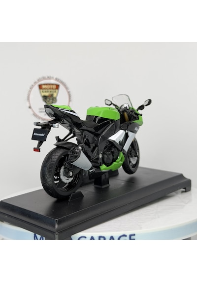 Kawasaki Ninja Zx-10r 1:18 Diecast Motosiklet Modeli