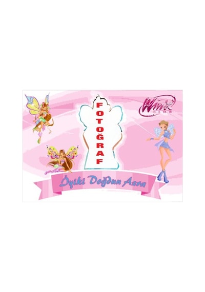 Winx Doğum Günü Afişi (340770126)