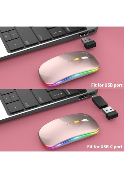 Blackbird Game Center BWM6 Rgb Şarjlı Kablosuz Mouse