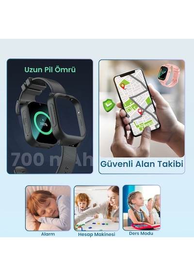 Harvox Hx Kids 4g Max Sim Kartlı Akıllı Çocuk Saati 3 Kordonlu Gps Konum Takibi Arama Konuşma 4g Destekli Pembe Harvox Hx Kids 4g Max Sim Kartlı Akıllı Çocuk Saati 3 Kordonlu Gps Konum Takibi Arama Konuşma 4g Destekli Pembe