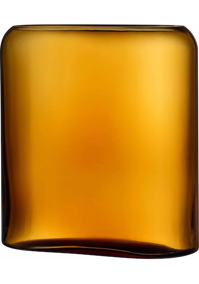 Pasabahce Nude Layers Vazo 27.6 Cm Amber Kahve