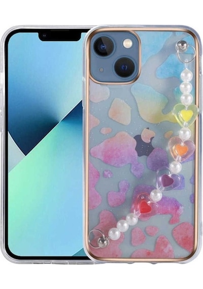 Apple Uyumlu iPhone 13 Kılıf Zore Pilla Kapak Colorful