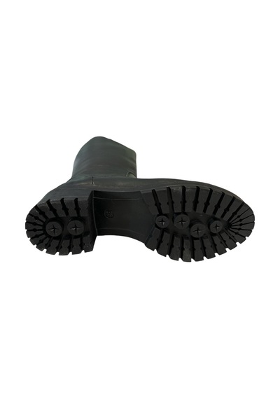 Castle Black Yldz-26900-1 Kadın Hakiki Deri Çizme Siyah Siyah