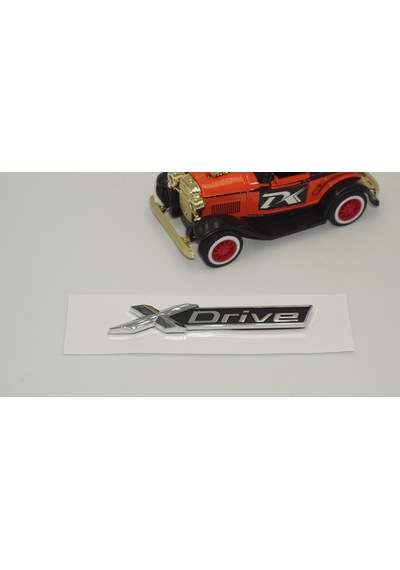 Dk Tuning X Drive Yeni Nesil Krom Metal Bagaj Logo Bmw İle Uyumlu