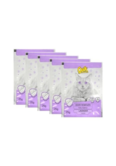 5'li Quik Kedi Kumu Koku Giderici 25 Gr Yasemin