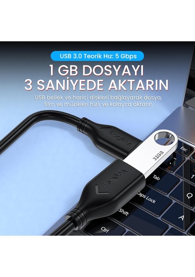 Usb 3.0 Uzatma Kablosu 2 Metre Diger