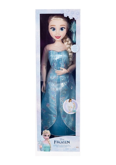Disney Frozen 81 Cm Dev Çocuk Boyu Elsa Moda Bebeği 24047