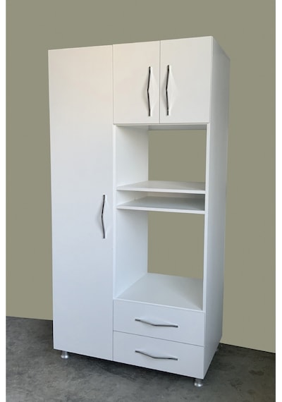 Mobilique Ankastre Fırın Ve Mikrodalga Mutfak Dolabı Mdf 600-00-104